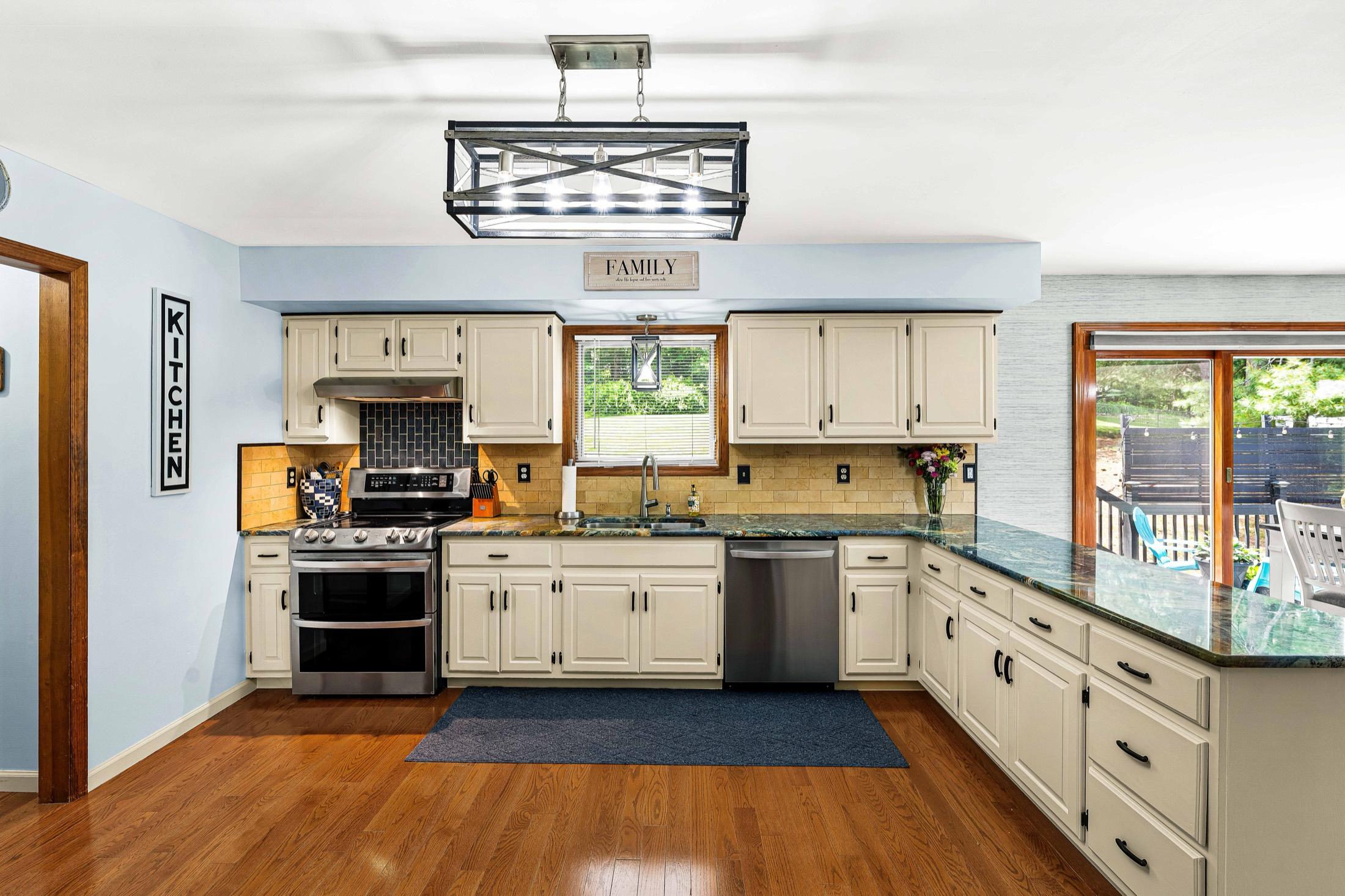 Interior living space, real estate photography