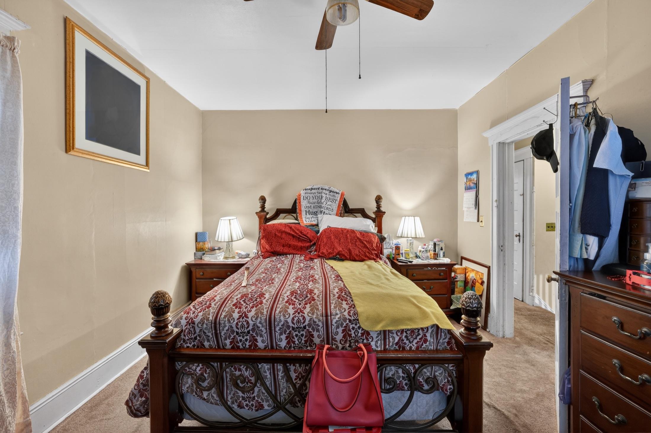 Interior before decluttering, Paterson NJ