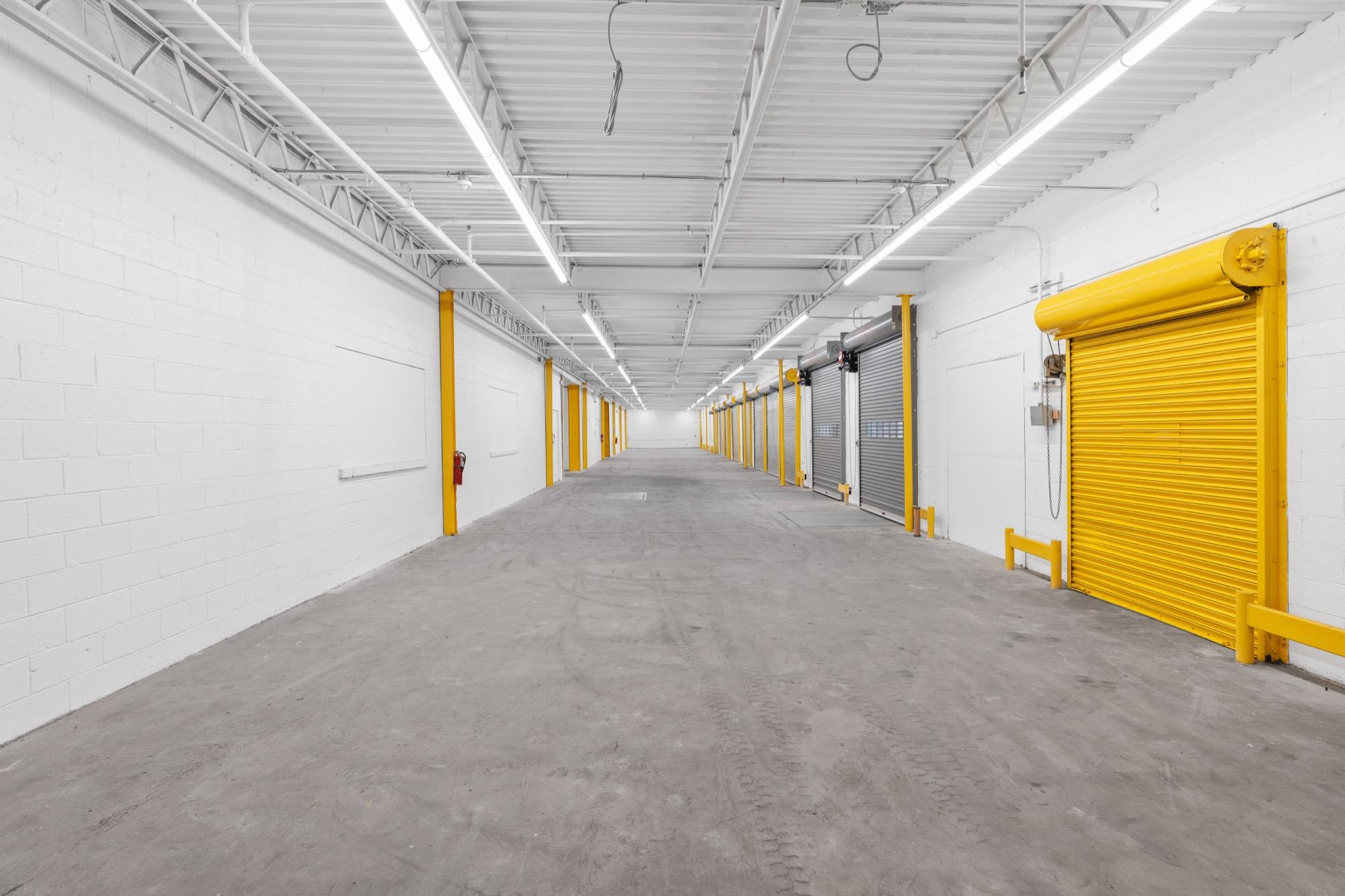 Commercial warehouse interior