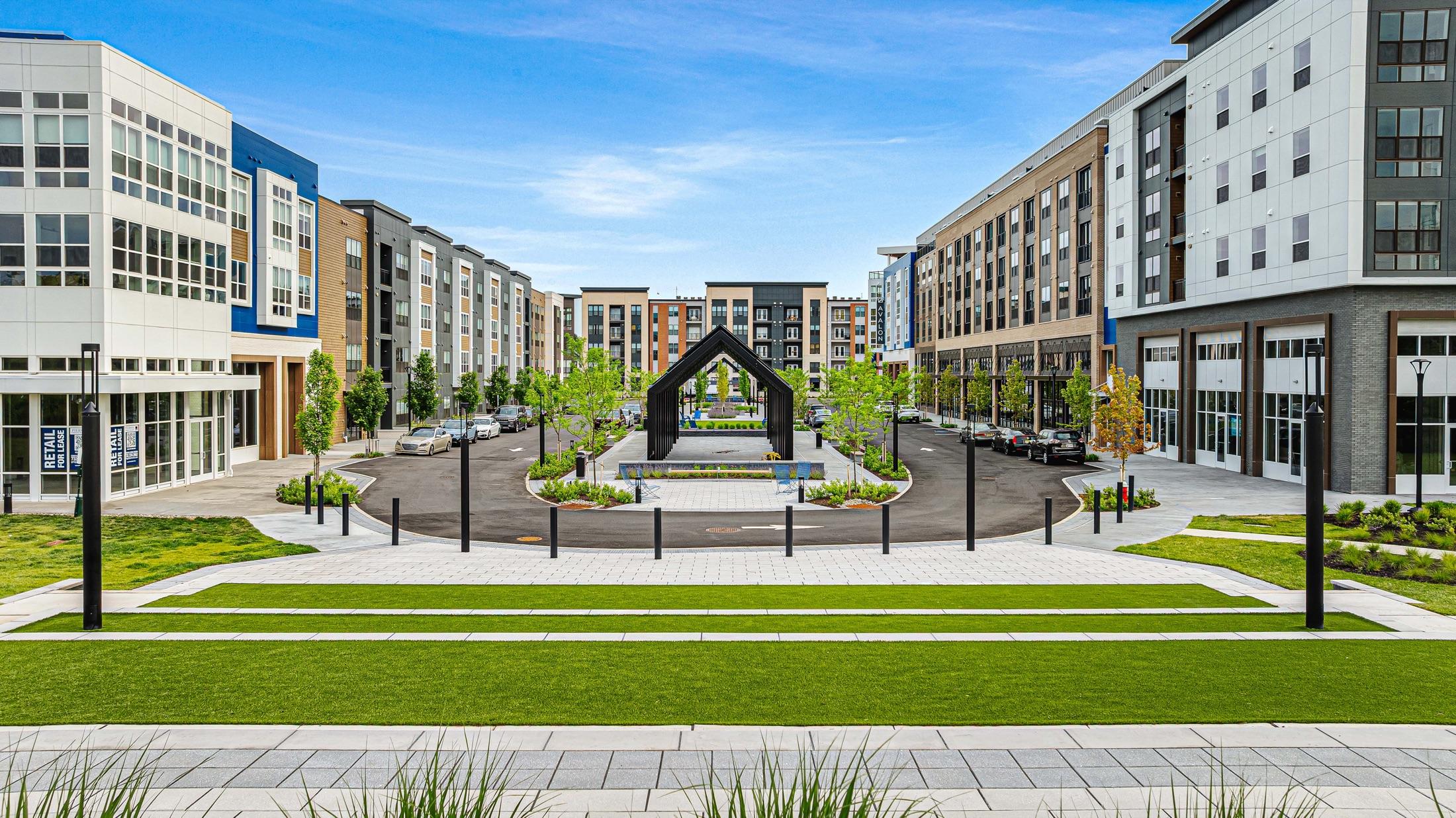 Townhome community exterior, Princeton Junction NJ
